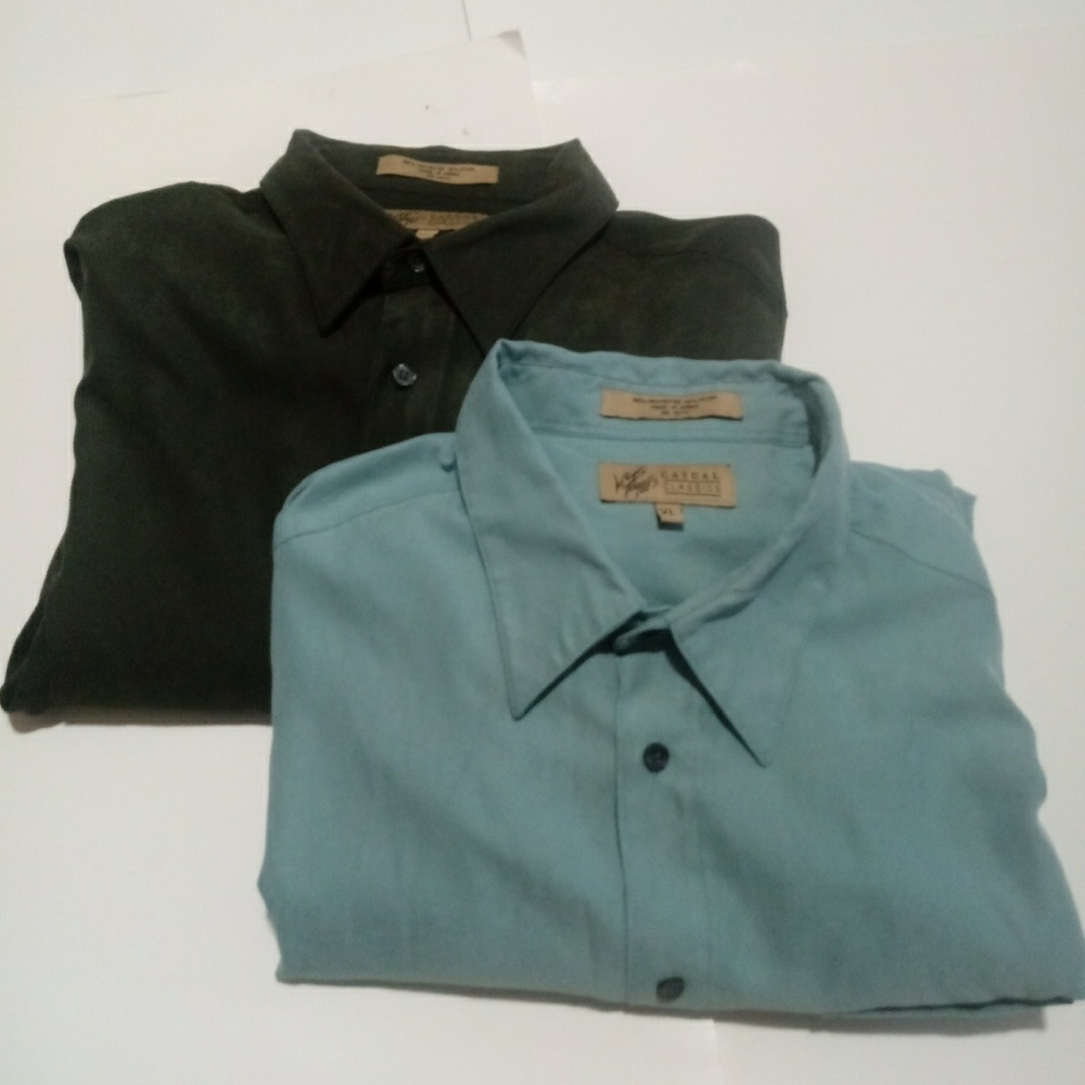 2 Lord & Taylor Casual Classic LS Shirts XL